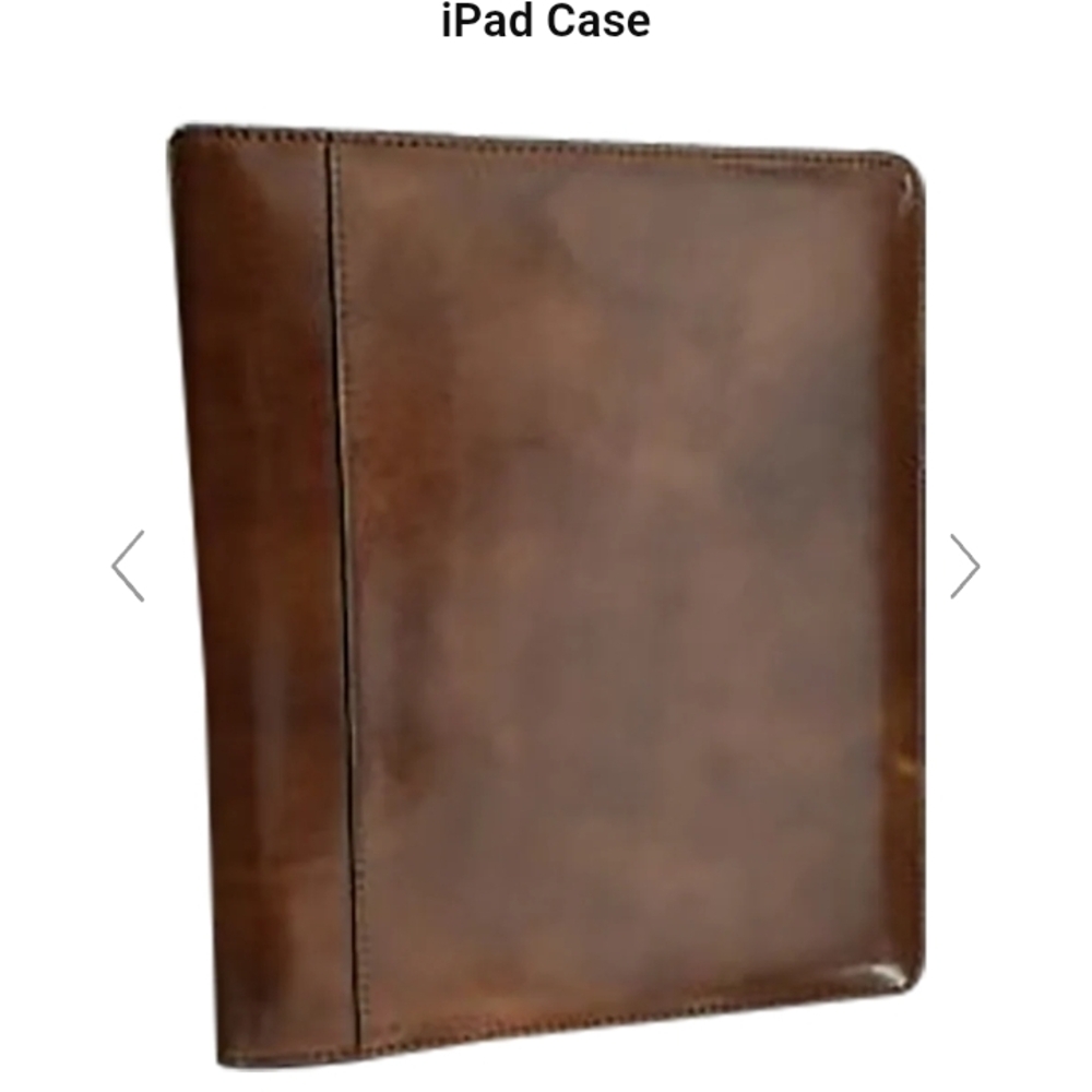 Brown Leather Binder